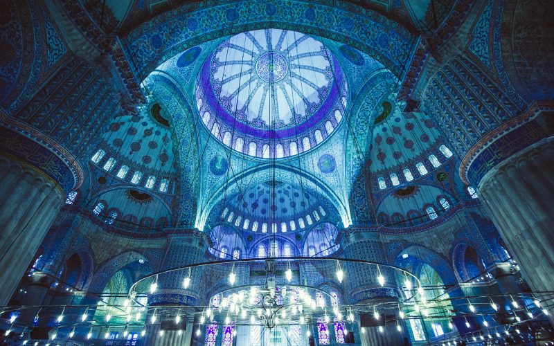 Фото внутри Голубой мечети